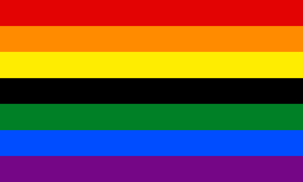 miniature gay pride flags