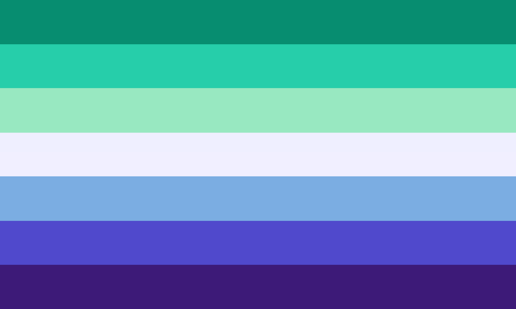 male gay pride flags