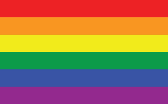 2x3 ft new glory rainbow gay pride flag