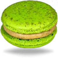 Pistachio macarons