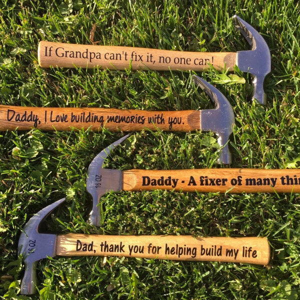 Engraved tools for dads and grandpas