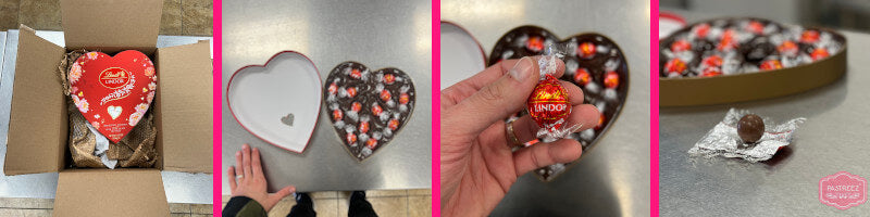 Lindt chocolate hearts