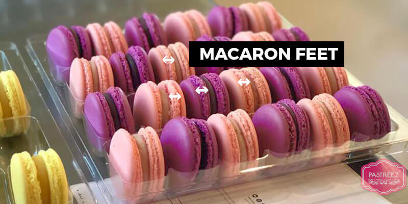 Macarons feet explanation by Pastreez French chef