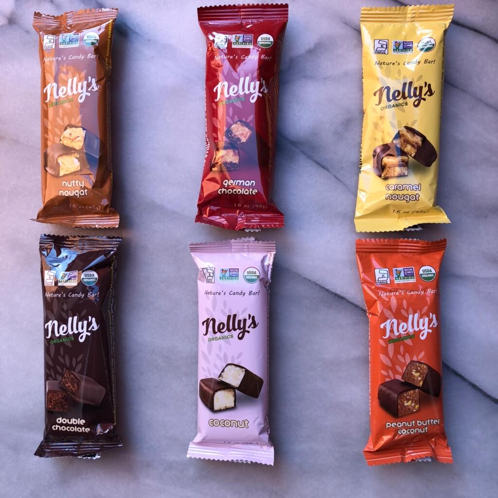 Nelly's vegan candy bar