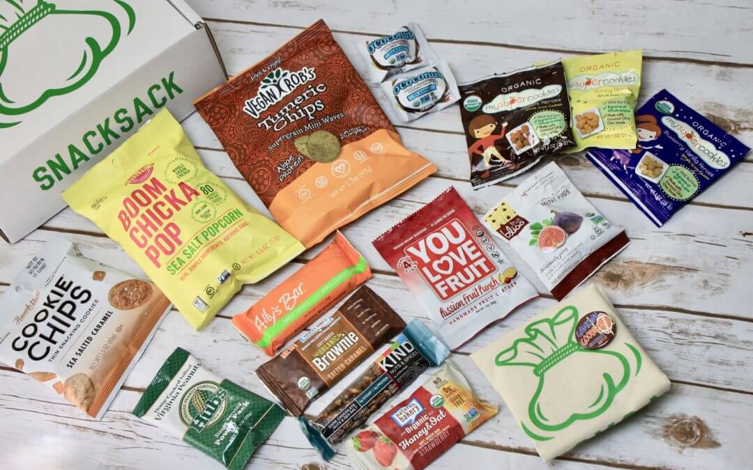 Snack sack gluten free subscription box