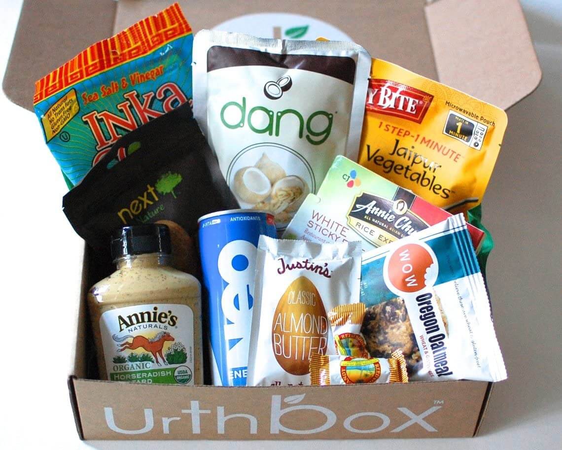 Urthbox gluten free subscription box
