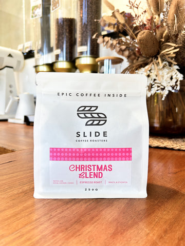 Christmas Blend Slide Coffee New Release