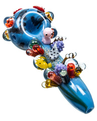 Empire Glassworks Blue Sea Glass Spoon