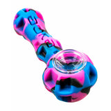 silicone hand smoking pipe