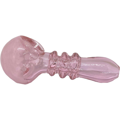 Pink Glass Pipe 4"