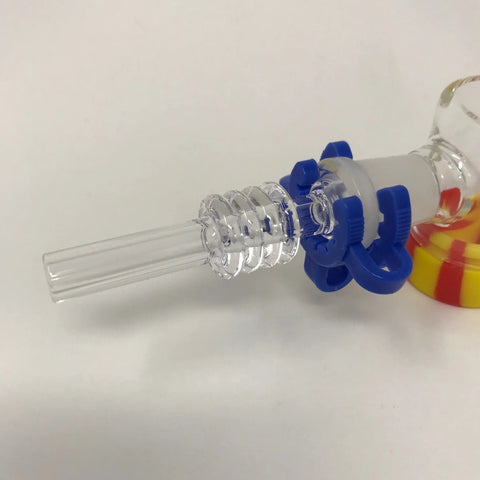 quartz glass dab nail for nectar collector