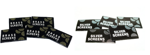 screens for glass hand pipes