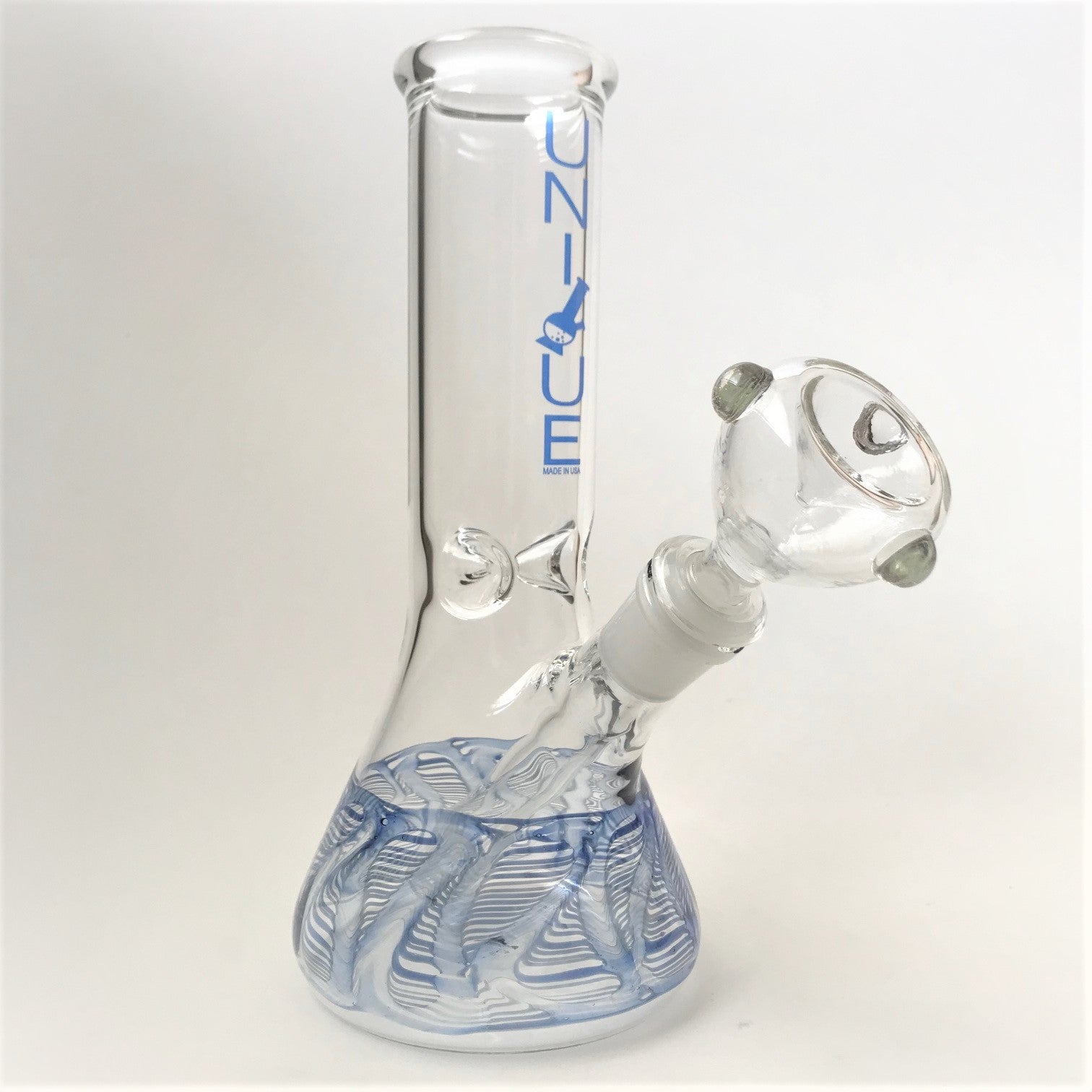 Unique Glass 8 Beaker Bong Kings Pipes 