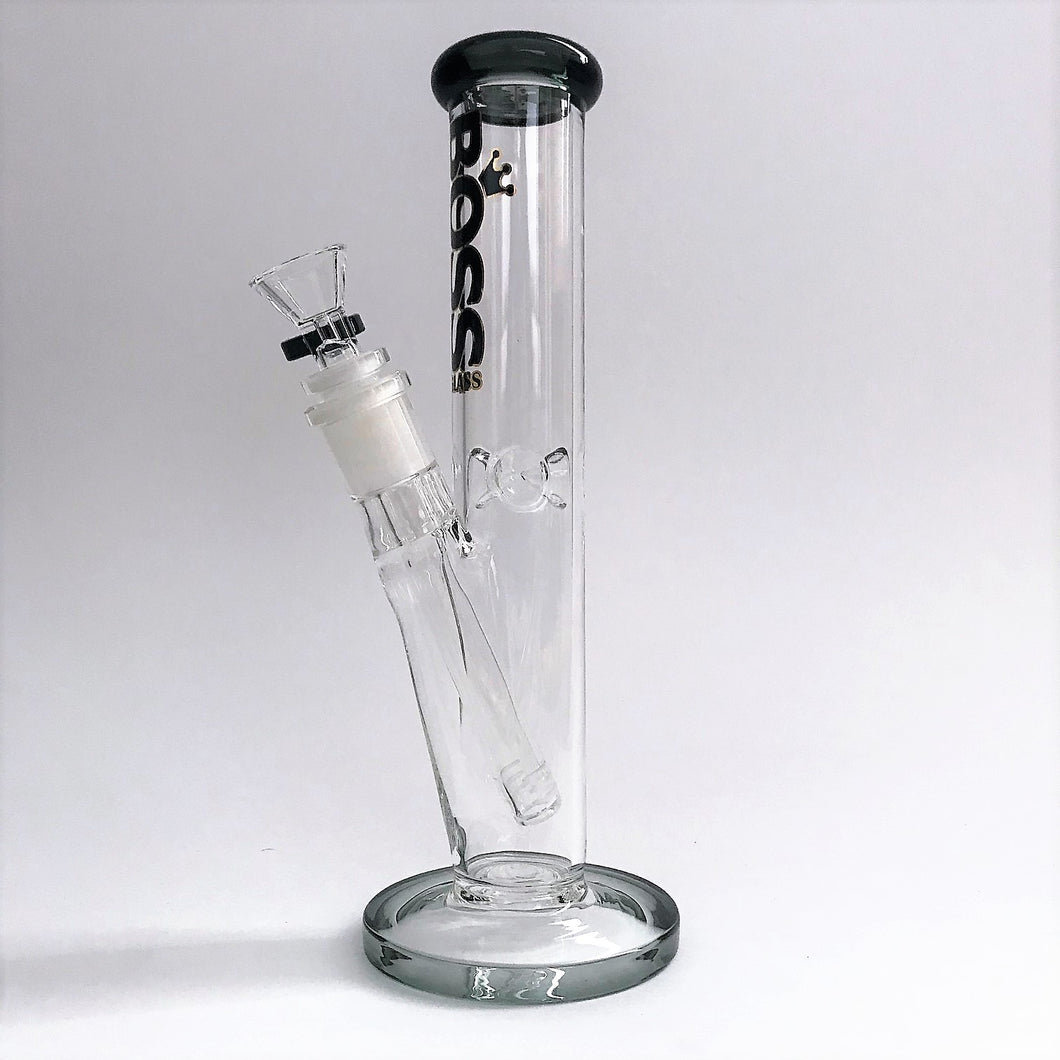 Boss Glass Bong 10 Straight Tube Kings Pipes 