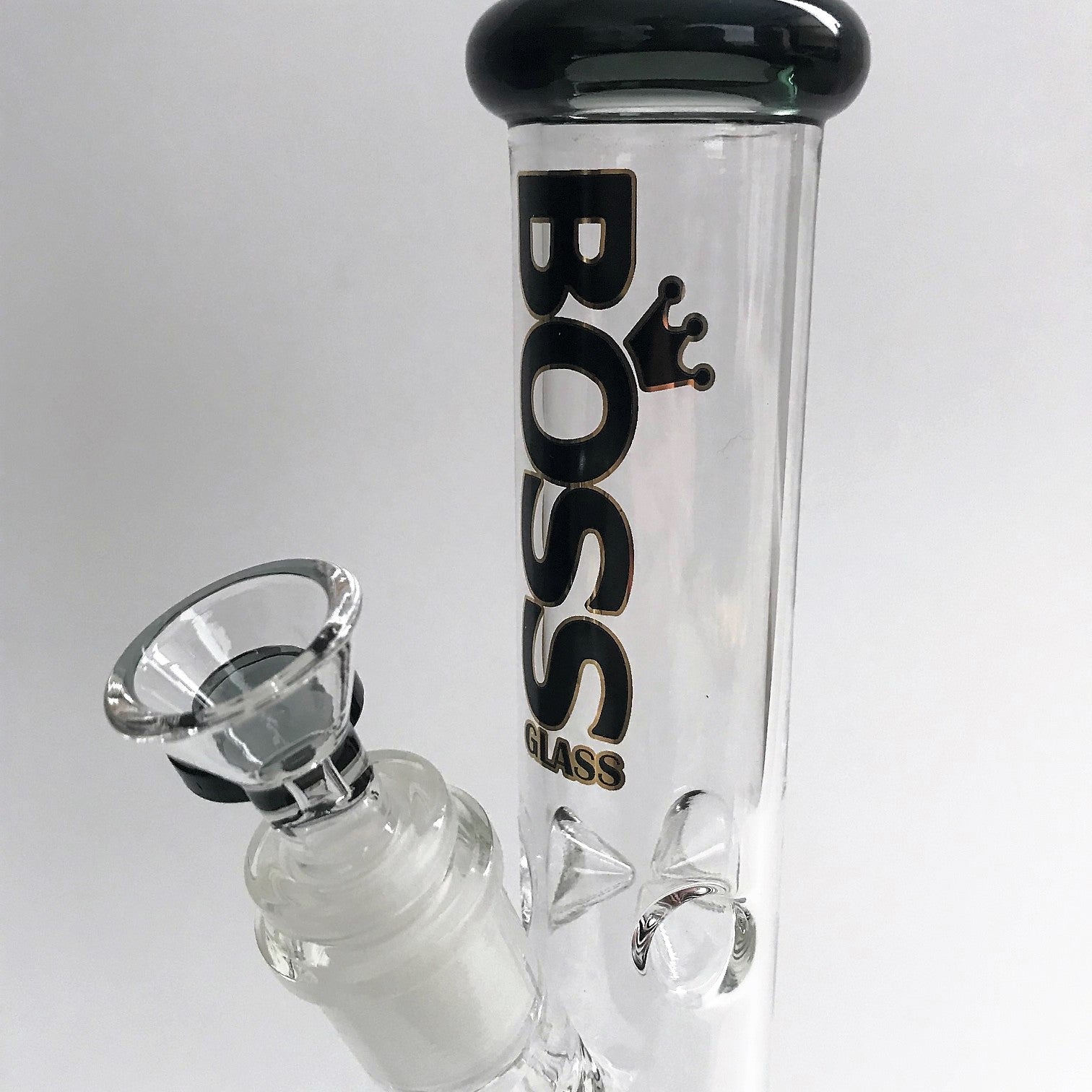 Boss Glass Bong 10 Straight Tube Kings Pipes 