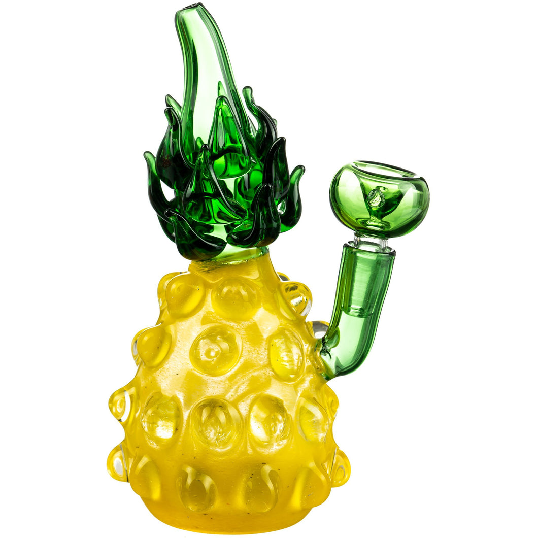 Pineapple Themed Glass Bong - Kings Pipes