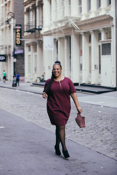 See Rose Go Plus Size Street Style as seen on Madeline Jones and Photograph by Lydia Hudgens