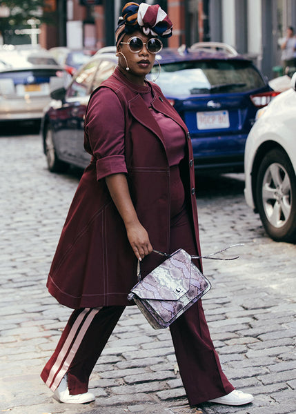 Kelly Augustine Plus Size Fashion Blogger, Street - See Rose Go