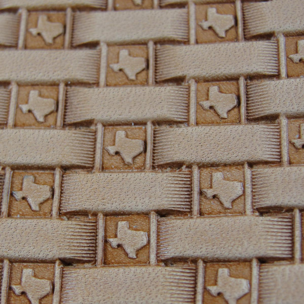 Texas Basket Weave Leather Stamp - James Linnell | Pro Leather Carvers