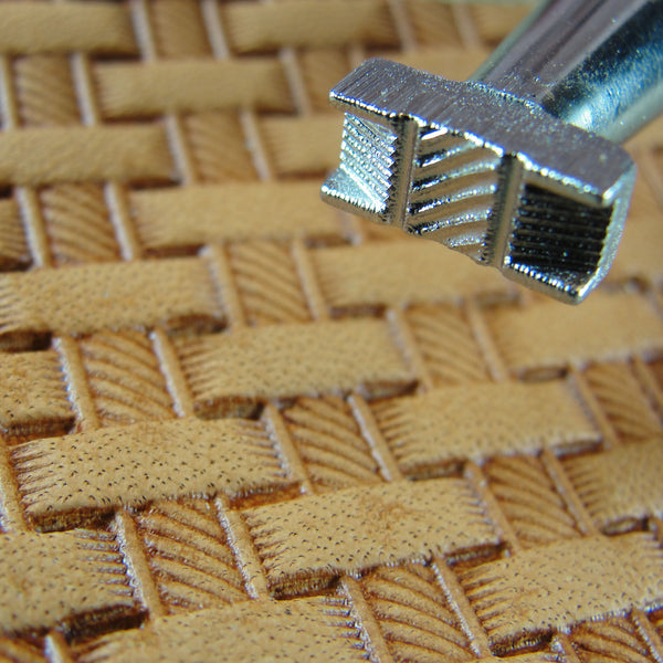 X517 Basket Weave Leather Stamp | Pro Leather Carvers