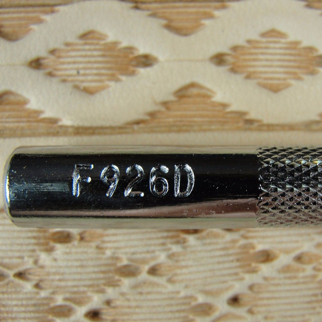 F926d Diamond Geometric Leather Stamp Pro Leather Carvers