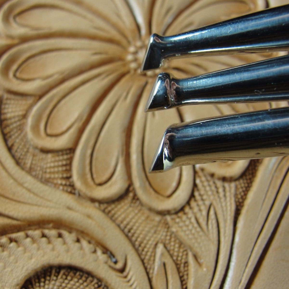 Smooth Steep Angle Beveler Leather Stamp Set Pro Leather Carvers