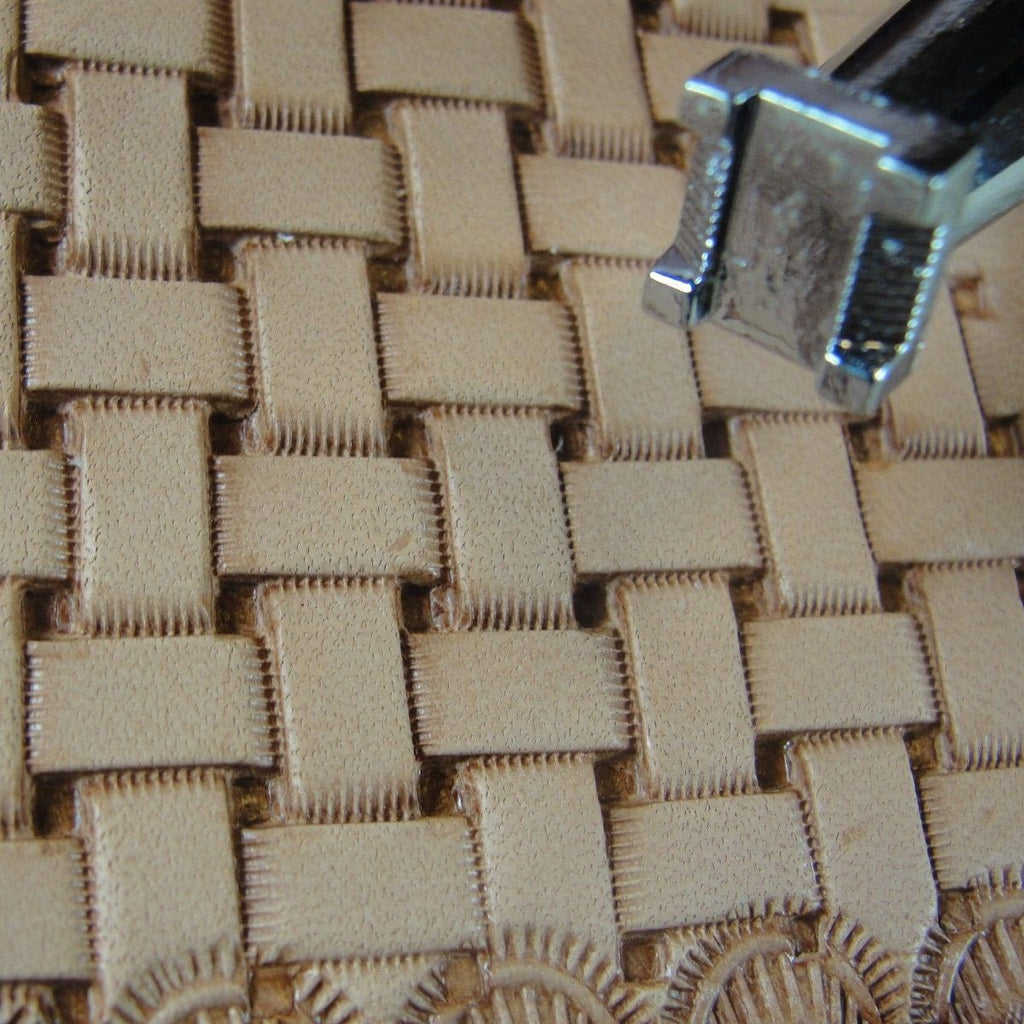 X517 Basket Weave Leather Stamp Pro Leather Carvers