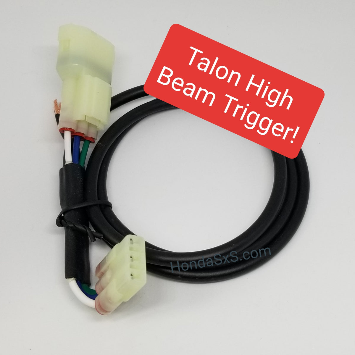 DIY High Beam Trigger Wire Harness for Honda Talon 1000 - The Honda SxS