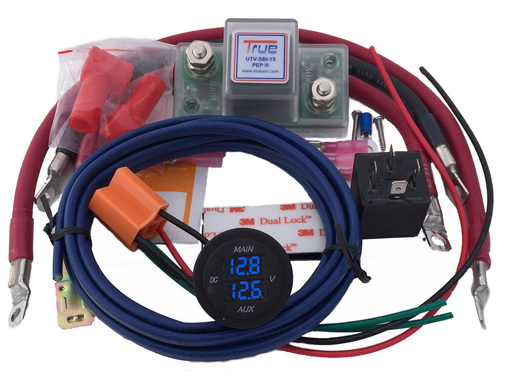 dual battery isolator relay setup