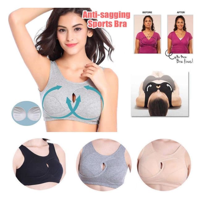 bandeau sports bra