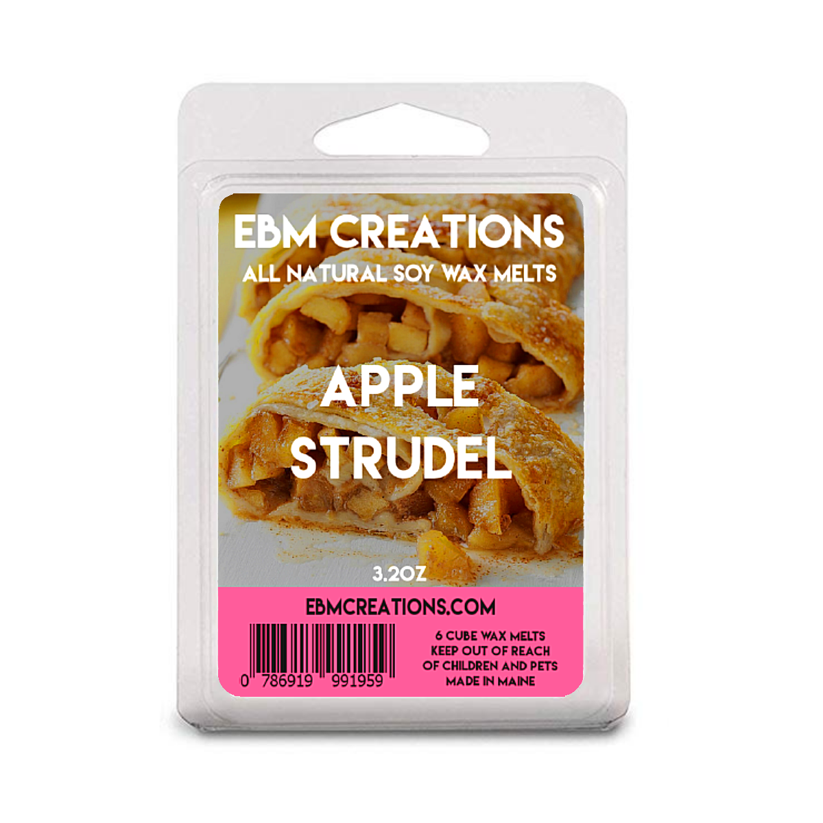 Warm Apple Crisp - 3.2 oz Clamshell