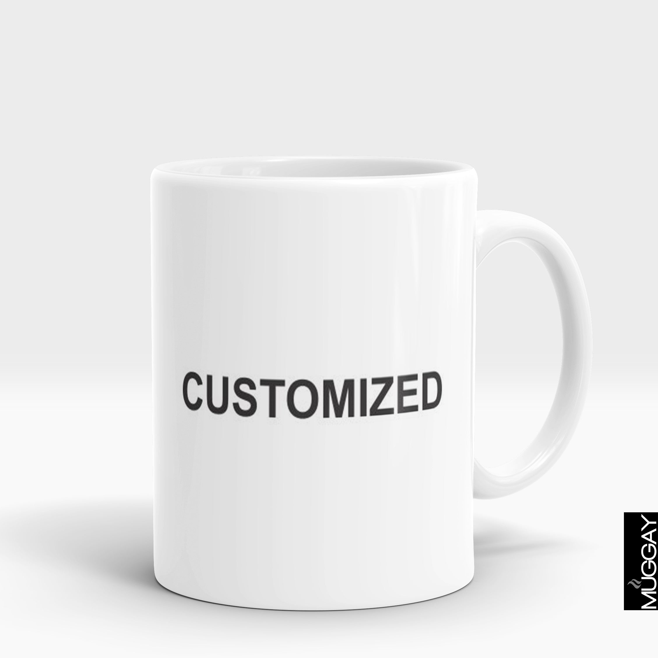 Custom Mugs, Colored Handle Rim, Bulk Wholesale Coffee Cups