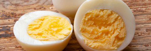 In Eiern steckt viel Biotin - gut für Haar und Haarwachstum