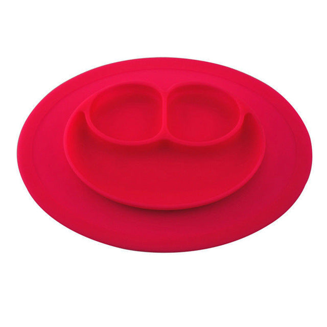 Assiette Bebe Silicone Anti Derapante Baby Memory