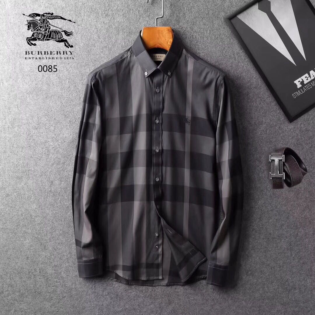 black burberry shirt mens