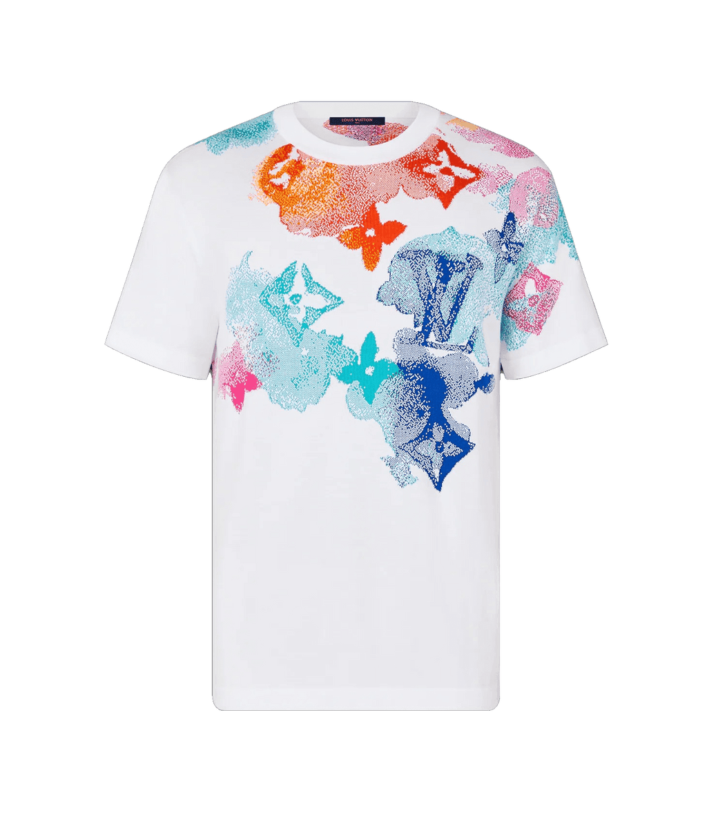 Louis Vuitton Watercolour T Shirt  semashowcom