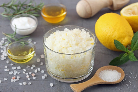 تقشير البشرة body scrub