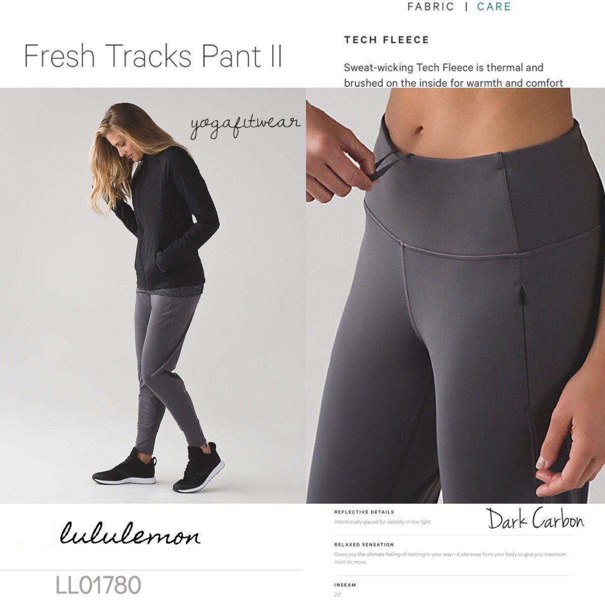 lululemon fresh tracks pant