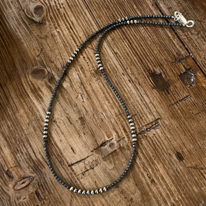 Navajo Pearl Natural Hematite Necklace - Haloren Equestrian