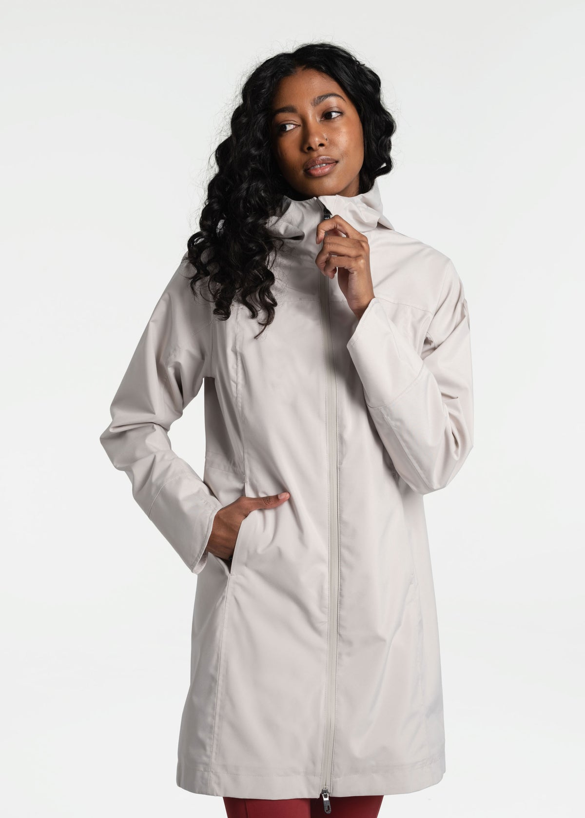 Manteau De Pluie Element Long, Femmes Vêtements extérieurs