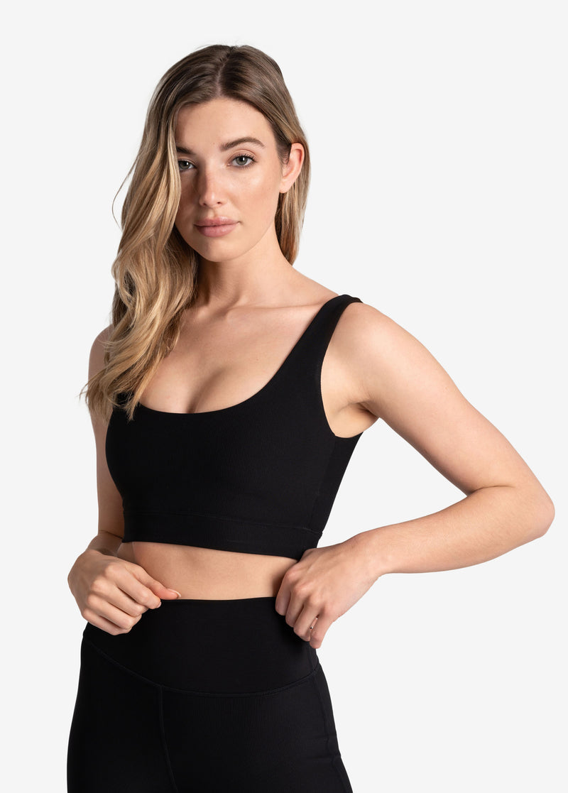 Need new sport bra? Lamination Crop sport bra can be the right