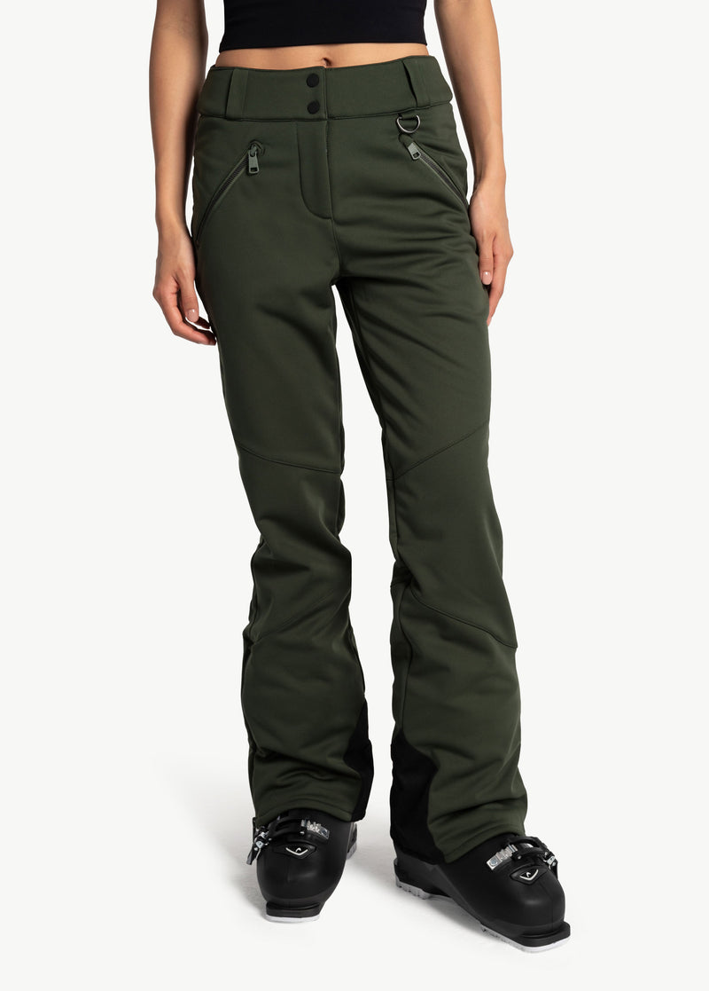 Softshell ski pants for women –