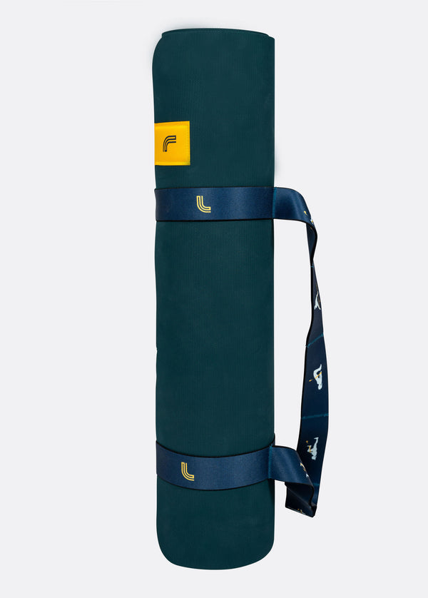 Lole, Other, New Lole Prima Yoga Mat With Straps Dark Blue
