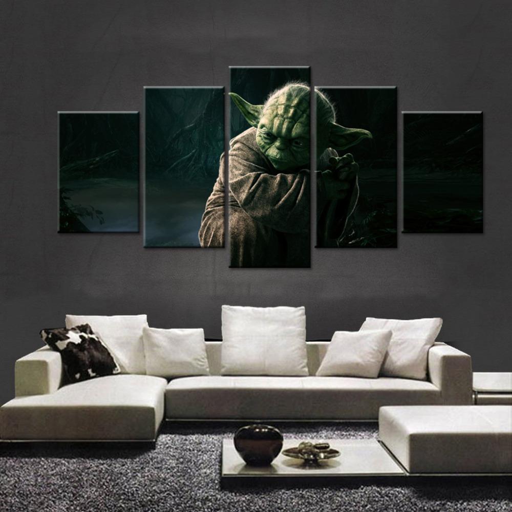 yoda wall art