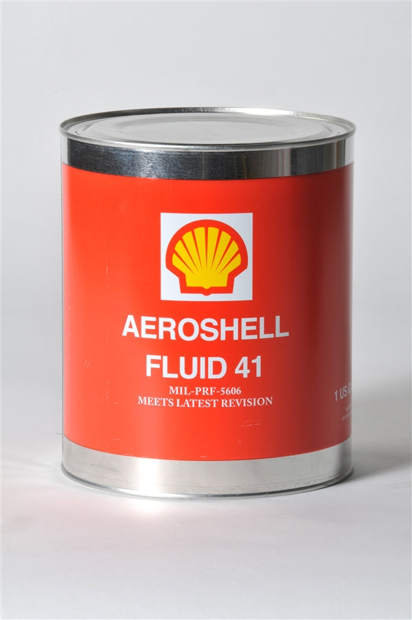 AeroShell Fluid 41 Mineral Hydraulic Oil Case of 6 1 Gallon