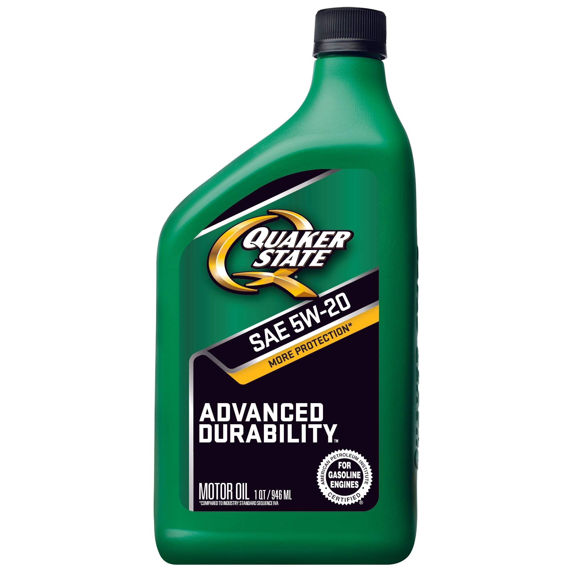 Quaker State Advanced Durability SAE 5W 20 Motor Oil Case of 12 1 qt