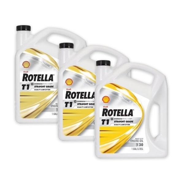 shell-rotella-t1-30-heavy-duty-diesel-engine-oil-case-of-3-1-gallon