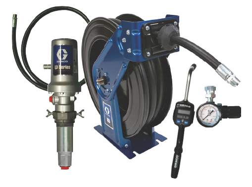31 Graco LD Pump Kit with 50ft SD Reel and Preset Meter