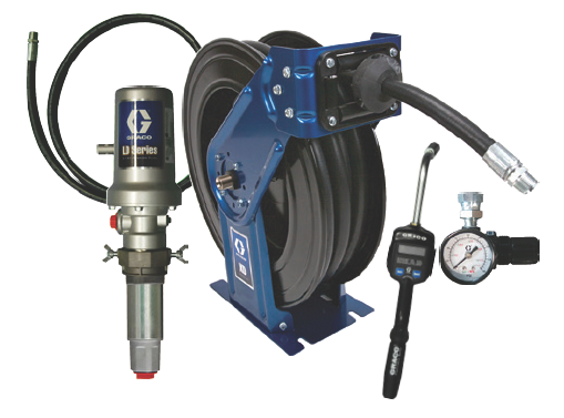 31 Graco LD Pump Kit with 35ft SD Reel and Manual Meter