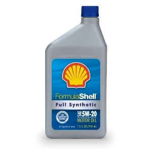 FormulaShell Synthetic 5W 20 SNGF 5 Motor Oil Case of 6 1 qt